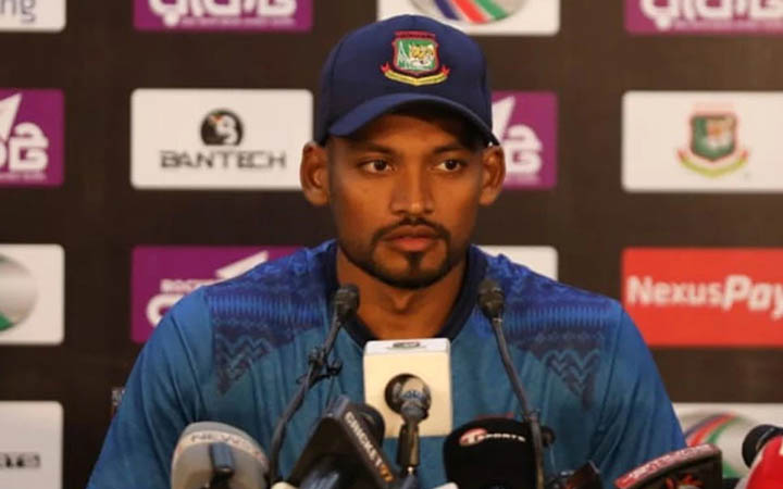 বাংলাদেশের ব্যাটিং অর্ডারে ধস; যা বললেন শান্ত